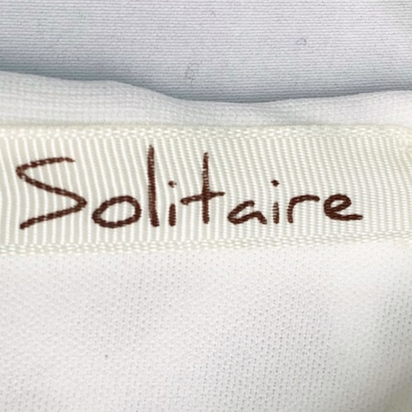 SOLITAIRE Womens Lined Geometric Cut Out D… - Picture 6 of 8